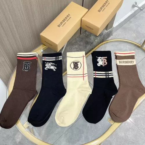 Wholesale Burberry Socks #1365546 $29.00 USD, Wholesale Quality Replica Burberry Socks