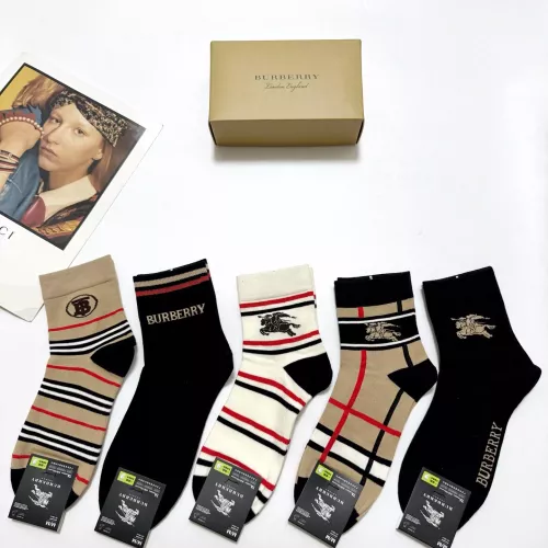 Wholesale Burberry Socks #1365553 $27.00 USD, Wholesale Quality Replica Burberry Socks