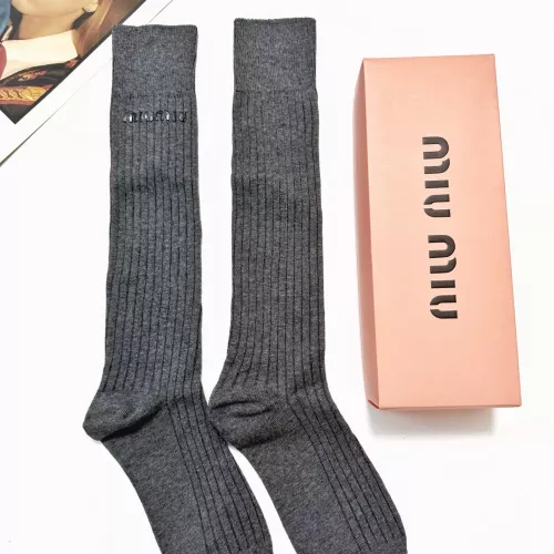 Wholesale MIU MIU Socks #1365567 $29.00 USD, Wholesale Quality Replica MIU MIU Socks