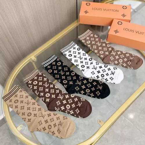 Replica Louis Vuitton LV Socks #1365584 $27.00 USD for Wholesale