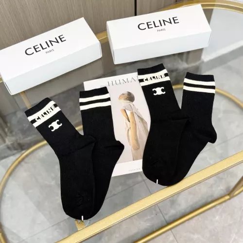 Wholesale Celine Socks #1365587 $25.00 USD, Wholesale Quality Replica Celine Socks