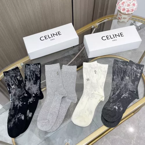 Wholesale Chrome Hearts Socks #1365598 $38.00 USD, Wholesale Quality Replica Chrome Hearts Socks