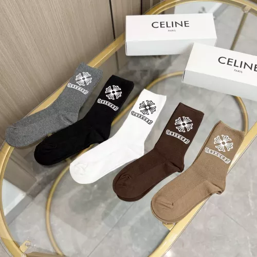 Wholesale Chrome Hearts Socks #1365599 $39.00 USD, Wholesale Quality Replica Chrome Hearts Socks