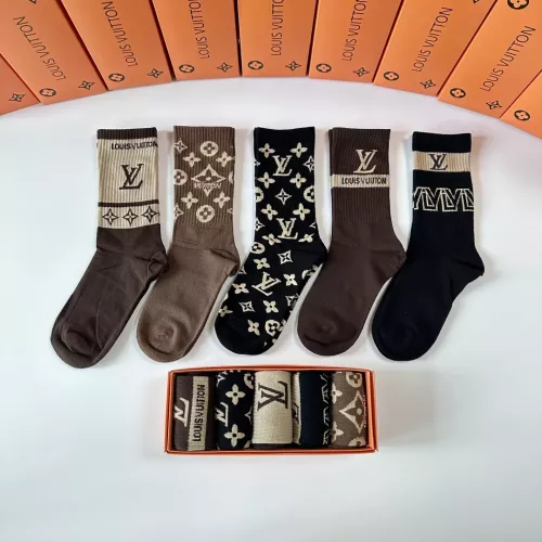 Wholesale Louis Vuitton LV Socks #1365641 $29.00 USD, Wholesale Quality Replica Louis Vuitton LV Socks