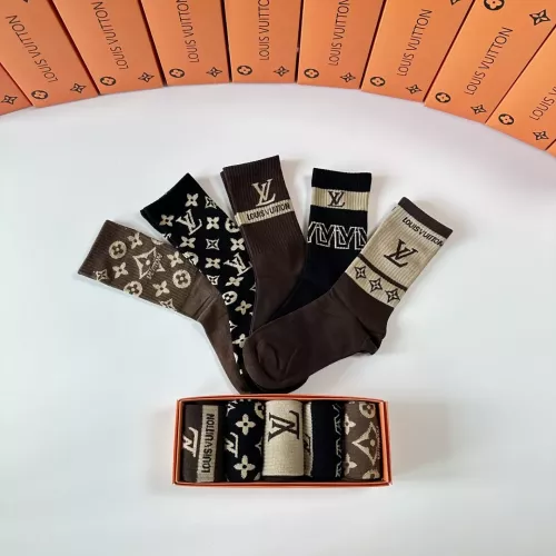 Replica Louis Vuitton LV Socks #1365641 $29.00 USD for Wholesale