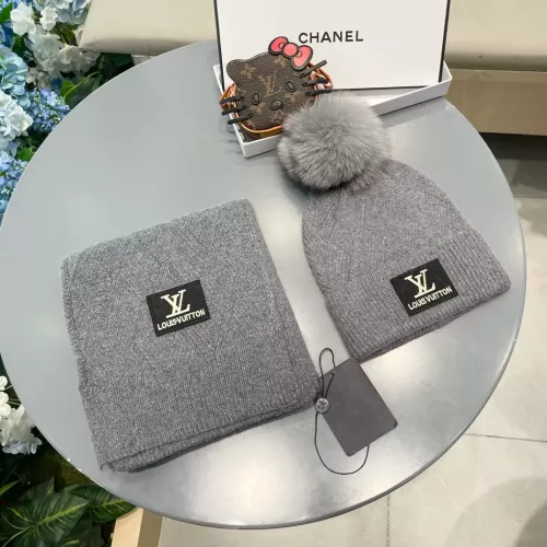 Replica Louis Vuitton LV Hat and Scarf Set #1365666 $64.00 USD for Wholesale