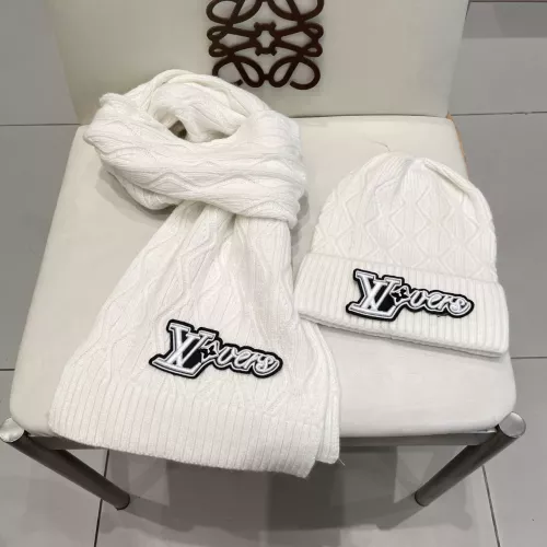 Wholesale Louis Vuitton LV Hat and Scarf Set #1365668 $64.00 USD, Wholesale Quality Replica Louis Vuitton LV Hat and Scarf and Glove Set