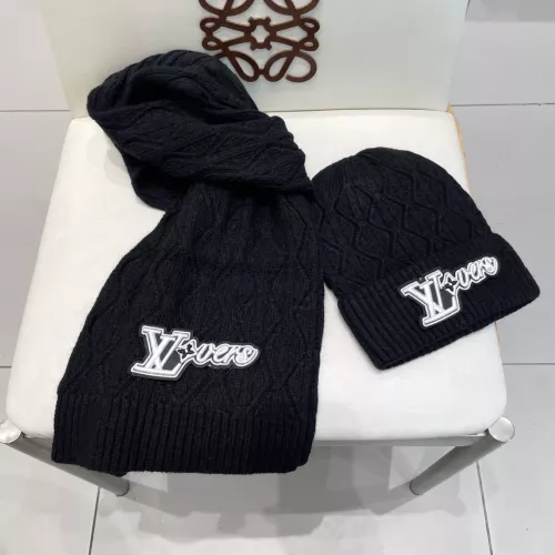 Wholesale Louis Vuitton LV Hat and Scarf Set #1365671 $64.00 USD, Wholesale Quality Replica Louis Vuitton LV Hat and Scarf and Glove Set
