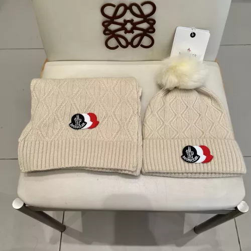 Wholesale Moncler Hat and Scarf Set #1365677 $64.00 USD, Wholesale Quality Replica Moncler Hat and Scarf and Glove Set