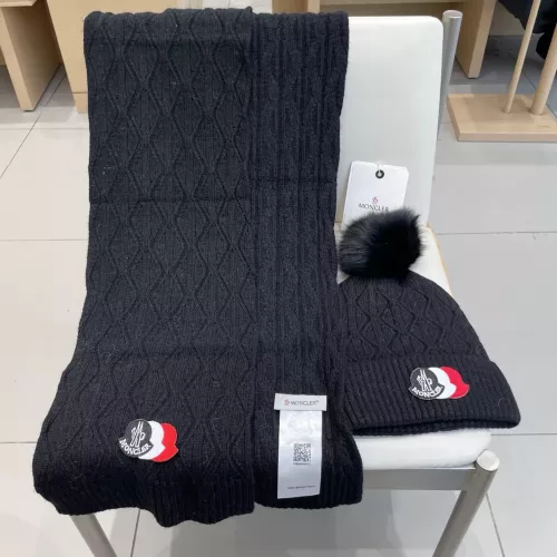 Wholesale Moncler Hat and Scarf Set #1365678 $64.00 USD, Wholesale Quality Replica Moncler Hat and Scarf and Glove Set