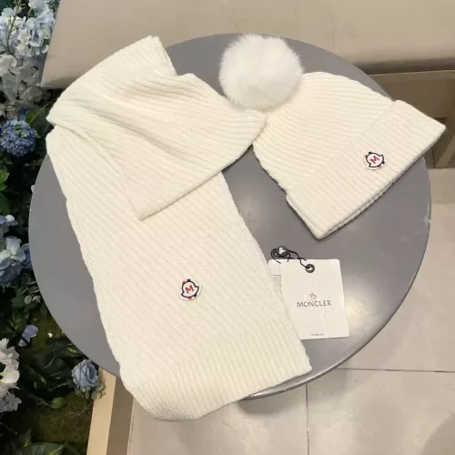 Wholesale Moncler Hat and Scarf Set #1365679 $60.00 USD, Wholesale Quality Replica Moncler Hat and Scarf and Glove Set