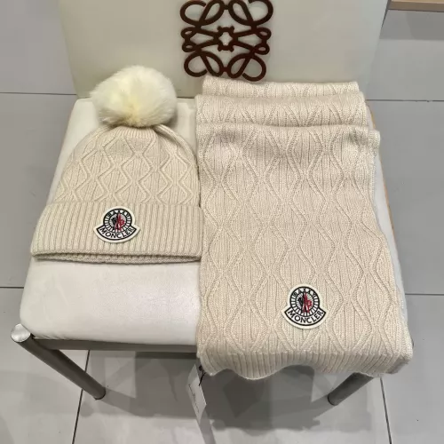 Wholesale Moncler Hat and Scarf Set #1365682 $64.00 USD, Wholesale Quality Replica Moncler Hat and Scarf and Glove Set