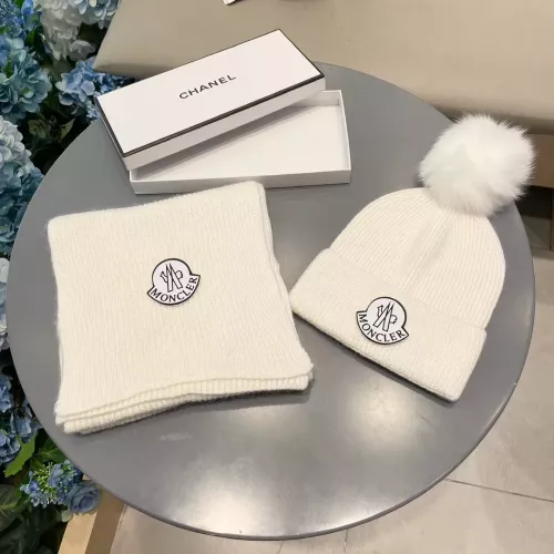 Wholesale Moncler Hat and Scarf Set #1365684 $64.00 USD, Wholesale Quality Replica Moncler Hat and Scarf and Glove Set