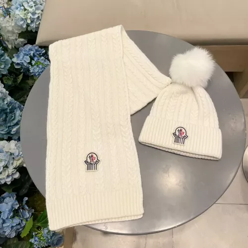 Wholesale Moncler Hat and Scarf Set #1365686 $64.00 USD, Wholesale Quality Replica Moncler Hat and Scarf and Glove Set
