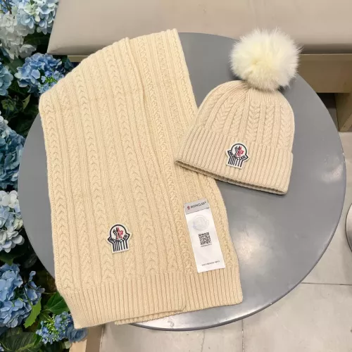 Wholesale Moncler Hat and Scarf Set #1365687 $64.00 USD, Wholesale Quality Replica Moncler Hat and Scarf and Glove Set