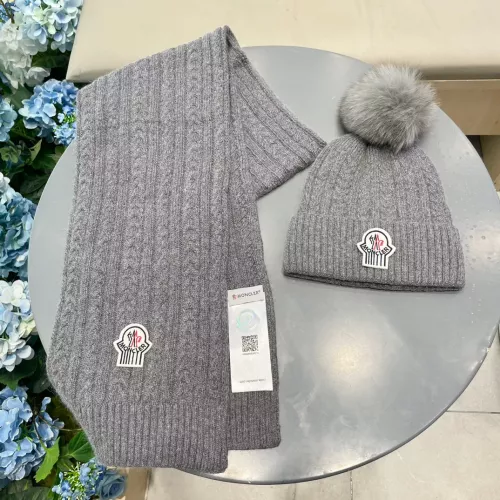 Wholesale Moncler Hat and Scarf Set #1365688 $64.00 USD, Wholesale Quality Replica Moncler Hat and Scarf and Glove Set