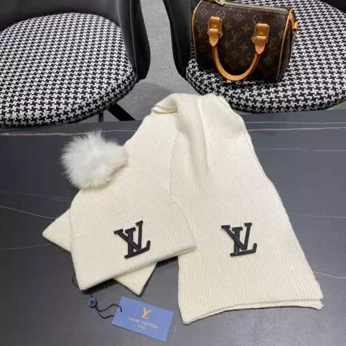 Replica Louis Vuitton LV Hat and Scarf Set #1365690 $64.00 USD for Wholesale
