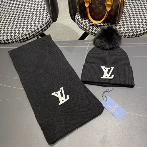 Wholesale Louis Vuitton LV Hat and Scarf Set #1365691 $64.00 USD, Wholesale Quality Replica Louis Vuitton LV Hat and Scarf and Glove Set