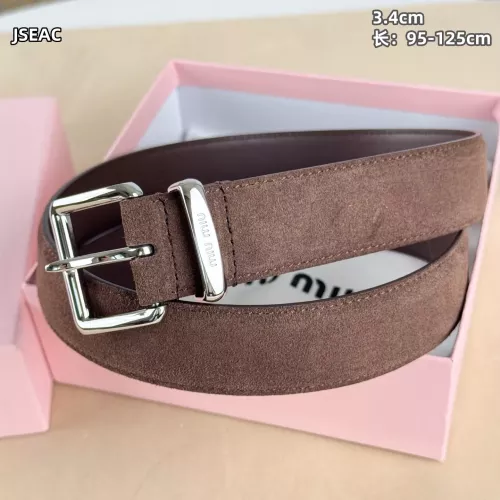 Wholesale MIU MIU AAA Quality Belts For Unisex #1365753 $52.00 USD, Wholesale Quality Replica MIU MIU AAA Quality Belts