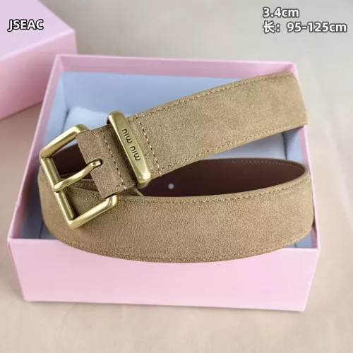 Wholesale MIU MIU AAA Quality Belts For Unisex #1365758 $52.00 USD, Wholesale Quality Replica MIU MIU AAA Quality Belts