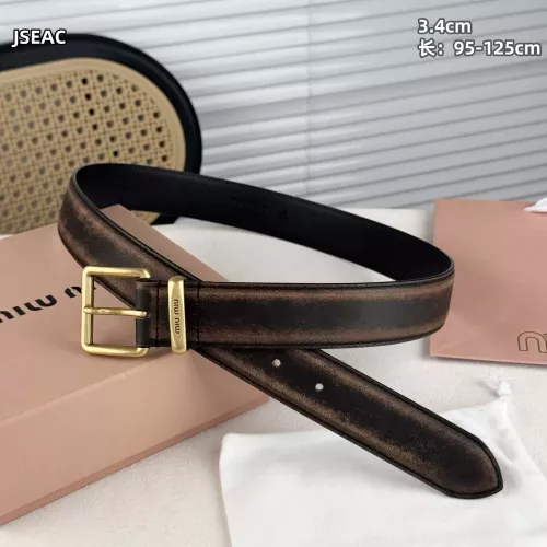 Wholesale MIU MIU AAA Quality Belts For Unisex #1365761 $52.00 USD, Wholesale Quality Replica MIU MIU AAA Quality Belts