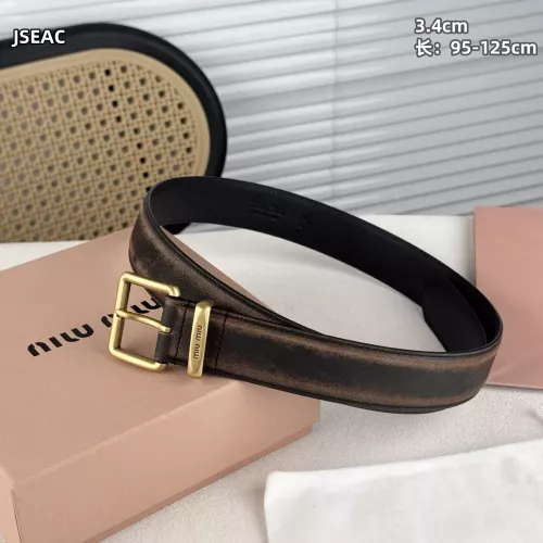 Replica MIU MIU AAA Quality Belts For Unisex #1365761 $52.00 USD for Wholesale