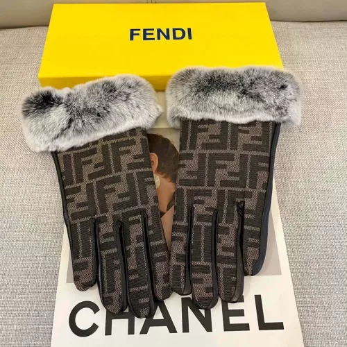Wholesale Fendi Gloves #1365848 $48.00 USD, Wholesale Quality Replica Fendi Gloves