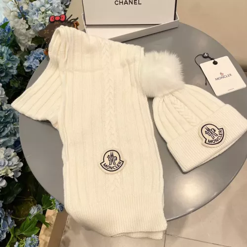 Wholesale Moncler Hat and Scarf Set #1365911 $64.00 USD, Wholesale Quality Replica Moncler Hat and Scarf and Glove Set