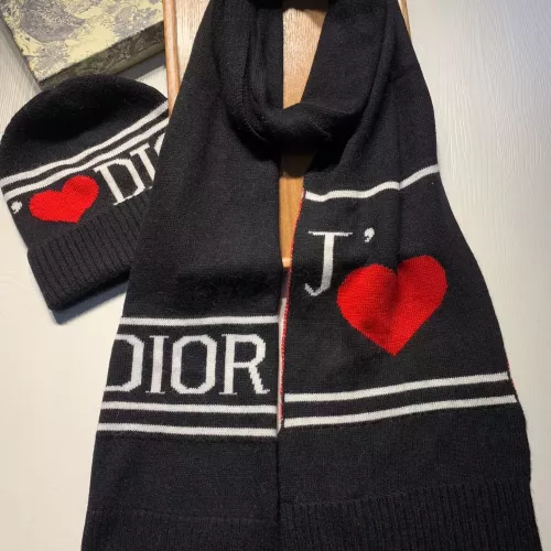 Wholesale Christian Dior Hat and Scarf Set #1365935 $52.00 USD, Wholesale Quality Replica Christian Dior Hat and Scarf and Glove Set