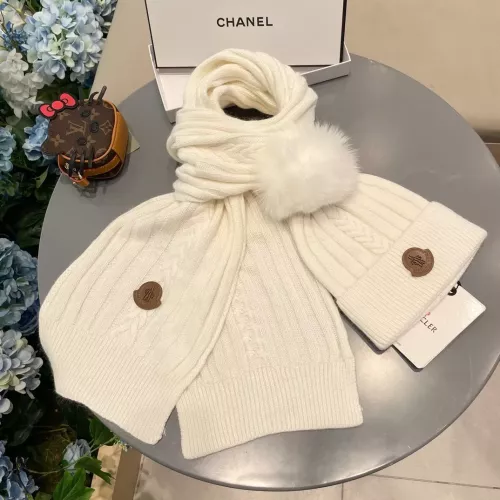 Wholesale Moncler Hat and Scarf Set #1365940 $64.00 USD, Wholesale Quality Replica Moncler Hat and Scarf and Glove Set