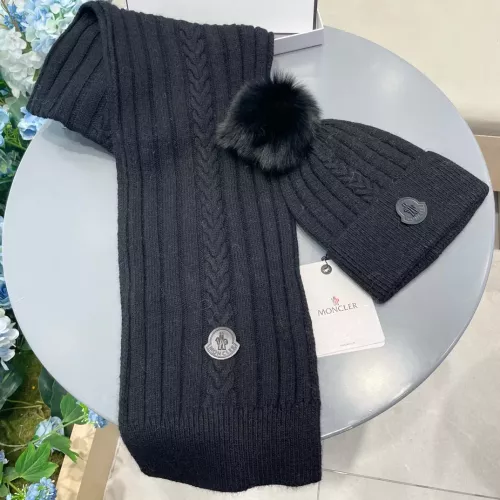 Wholesale Moncler Hat and Scarf Set #1365943 $64.00 USD, Wholesale Quality Replica Moncler Hat and Scarf and Glove Set