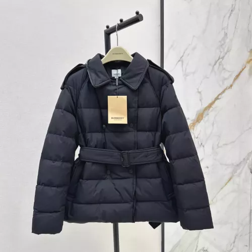 Wholesale Burberry Down Feather Coat Long Sleeved For Women #1366310 $235.00 USD, Wholesale Quality Replica Burberry Down Feather Coat