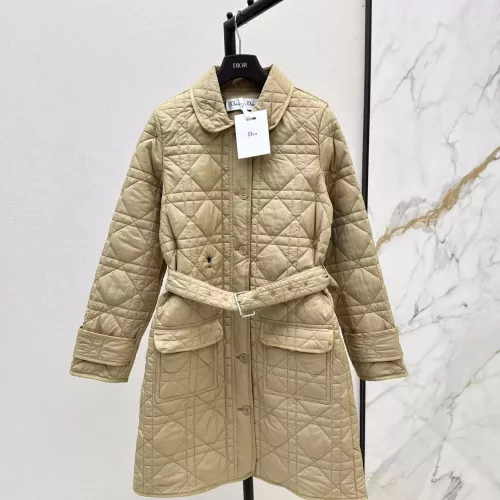 Wholesale Christian Dior Down Feather Coat Long Sleeved For Women #1366318 $145.00 USD, Wholesale Quality Replica Christian Dior Down Feather Coat