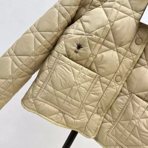 Replica Christian Dior Down Feather Coat Long Sleeved For Women #1366324 $135.00 USD for Wholesale