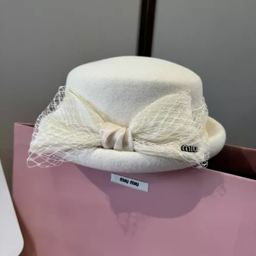 Wholesale MIU MIU Caps #1366397 $56.00 USD, Wholesale Quality Replica MIU MIU Caps