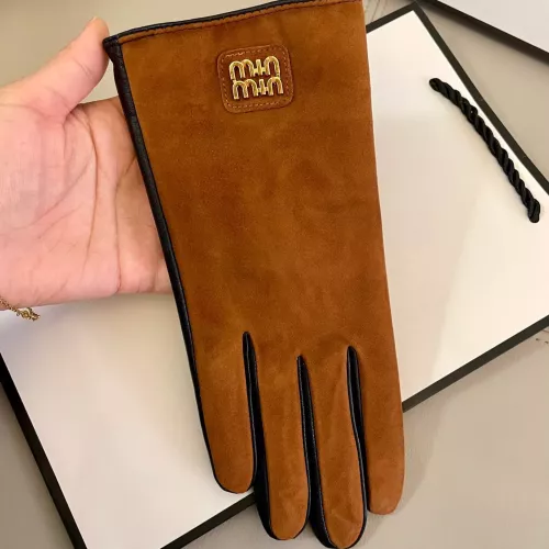 Replica MIU MIU Gloves For Women #1366434 $48.00 USD for Wholesale