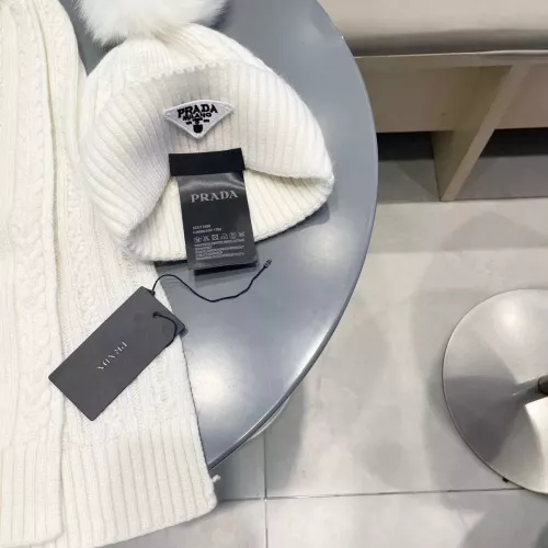 Replica Prada Hat and Scarf Set #1366509 $64.00 USD for Wholesale
