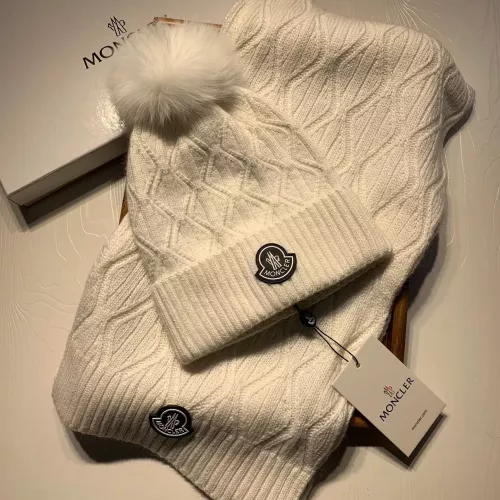 Wholesale Moncler Hat and Scarf Set #1366512 $60.00 USD, Wholesale Quality Replica Moncler Hat and Scarf and Glove Set