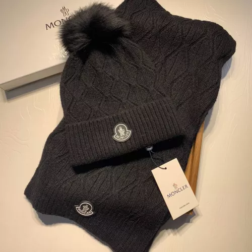 Wholesale Moncler Hat and Scarf Set #1366519 $60.00 USD, Wholesale Quality Replica Moncler Hat and Scarf and Glove Set
