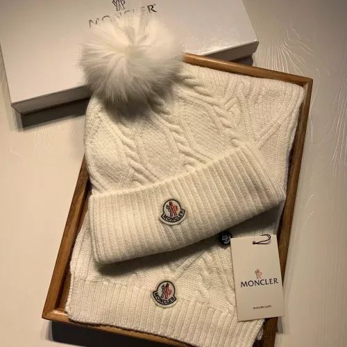 Wholesale Moncler Hat and Scarf Set #1366520 $60.00 USD, Wholesale Quality Replica Moncler Hat and Scarf and Glove Set