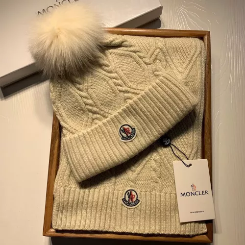 Wholesale Moncler Hat and Scarf Set #1366521 $60.00 USD, Wholesale Quality Replica Moncler Hat and Scarf and Glove Set
