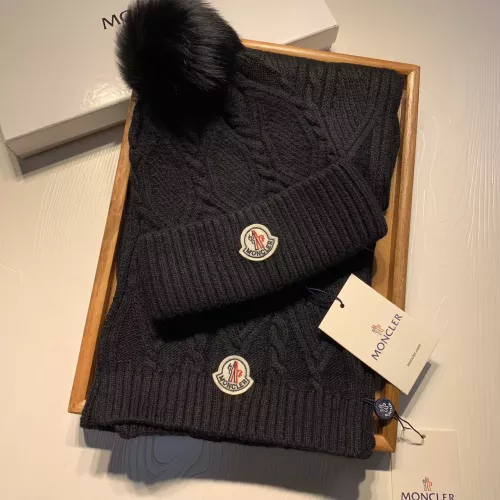 Wholesale Moncler Hat and Scarf Set #1366525 $60.00 USD, Wholesale Quality Replica Moncler Hat and Scarf and Glove Set