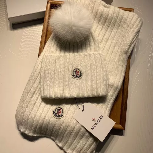 Wholesale Moncler Hat and Scarf Set #1366526 $64.00 USD, Wholesale Quality Replica Moncler Hat and Scarf and Glove Set