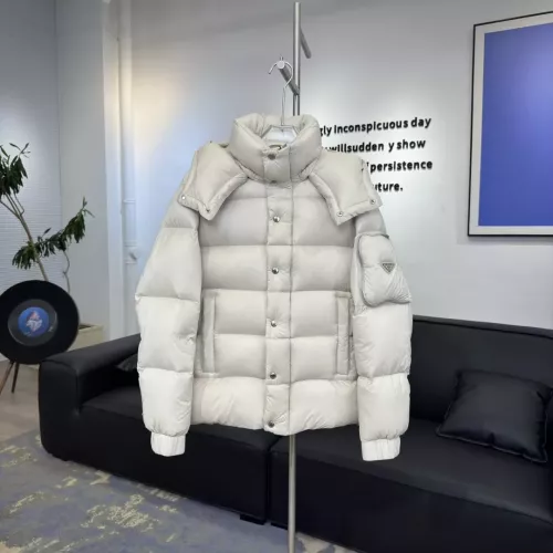 Wholesale Prada Down Feather Coat Long Sleeved For Unisex #1366581 $225.00 USD, Wholesale Quality Replica Prada Down Feather Coat