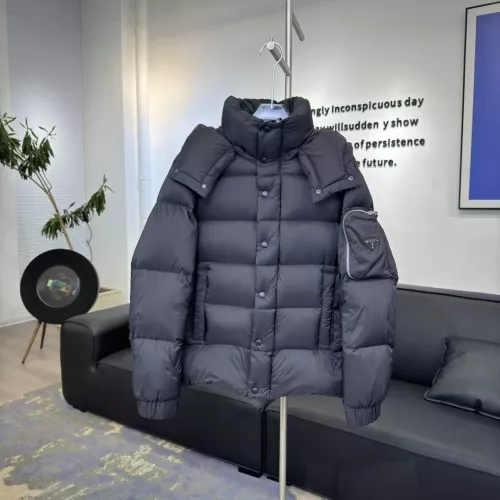 Wholesale Prada Down Feather Coat Long Sleeved For Unisex #1366582 $225.00 USD, Wholesale Quality Replica Prada Down Feather Coat
