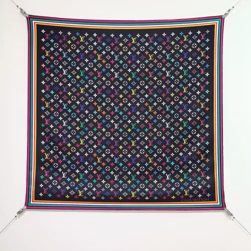 Wholesale Louis Vuitton Silk Squares #1366588 $64.00 USD, Wholesale Quality Replica Louis Vuitton Scarf