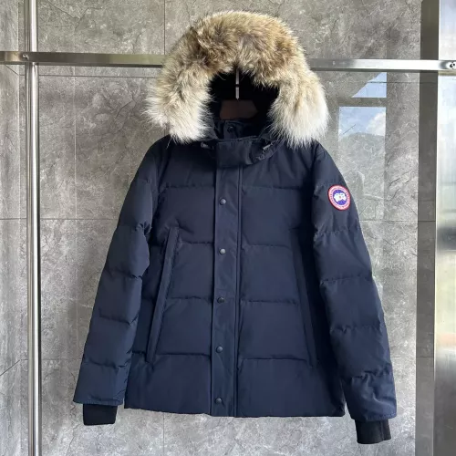 Wholesale Canada Goose Down Feather Coat Long Sleeved For Men #1366603 $160.00 USD, Wholesale Quality Replica Canada Goose Down Feather Coat