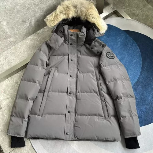 Wholesale Canada Goose Down Feather Coat Long Sleeved For Men #1366611 $160.00 USD, Wholesale Quality Replica Canada Goose Down Feather Coat