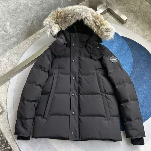 Wholesale Canada Goose Down Feather Coat Long Sleeved For Men #1366613 $160.00 USD, Wholesale Quality Replica Canada Goose Down Feather Coat