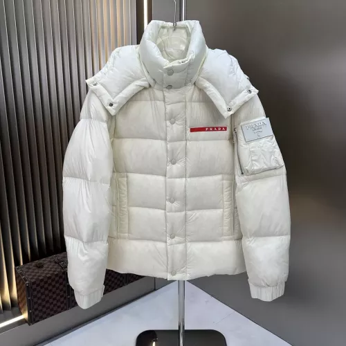Replica Prada Down Feather Coat Long Sleeved For Men #1366647 $225.00 USD for Wholesale